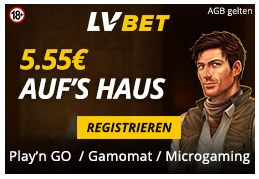 10 gratis Bonus Lvbet