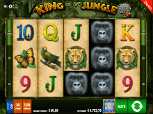 King of the Jungle Gamomat Spiel kostenlos 