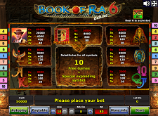 Book of Ra 6 Gratis spielen