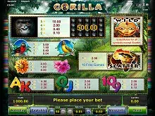 Gorilla Spielanleitung - Novoline Gratis spielen