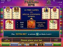 Pharaohs King Gratis spielen