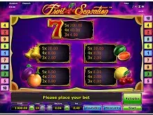 Fruit Sensation Gratis spielen