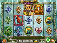 Play'n GO Spiel Rainforest Magic gratis spielen