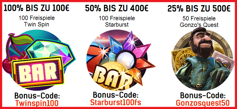 Redbet-Angebot