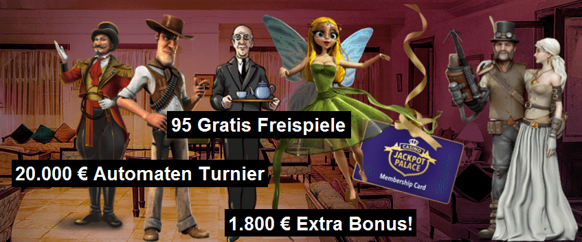 Jackpot palace 20 Freispiele Gratis