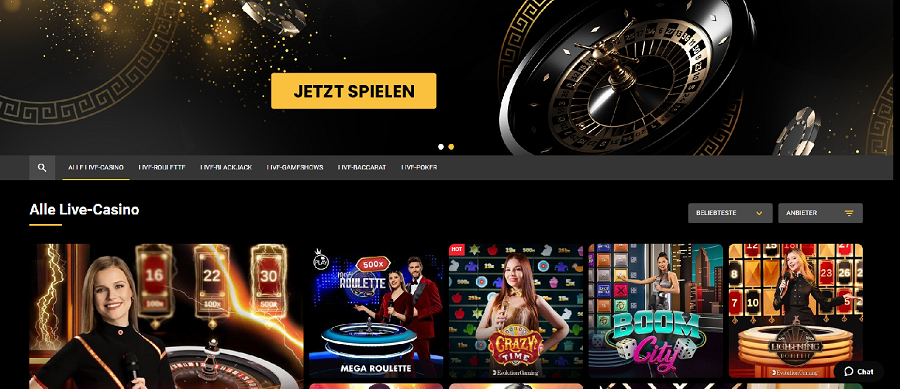 Live Games Olympusbet Casino