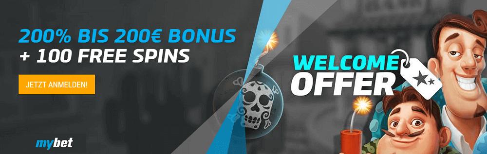 Mybet Casino Welcome Bonus