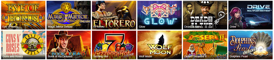 ares casino games