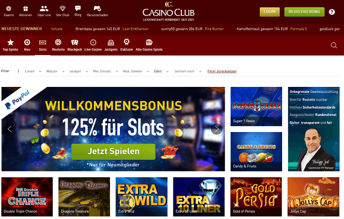 Casino club Merkur games