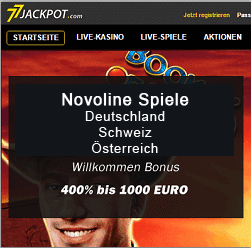 77 Jackpot die Novoline Alternative