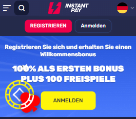 InstantPay Anmelden