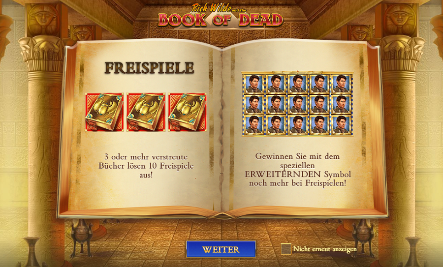 Book of Dead kostenlos spielen