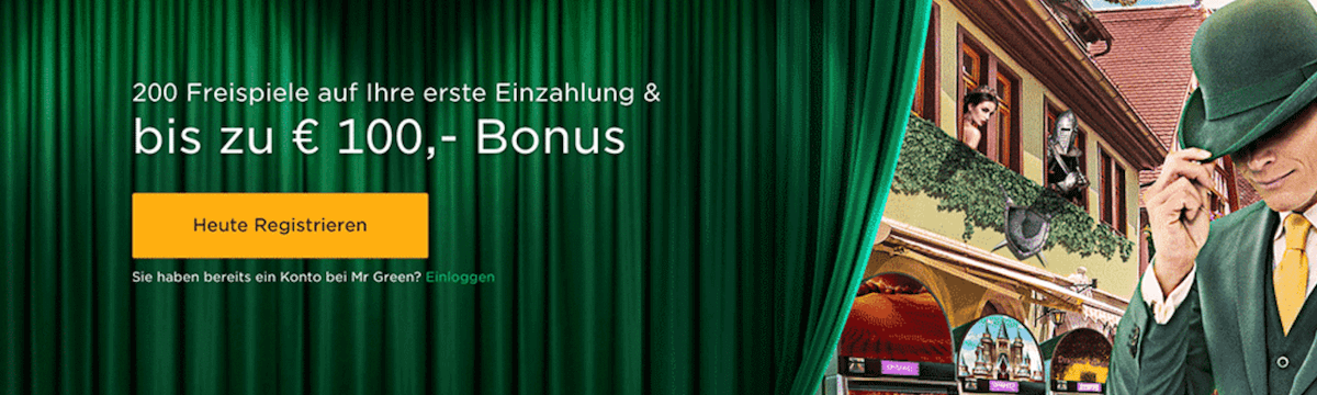 Mr Green Casino Bonus