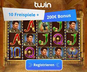 Book of Dead Freispiele im Twin Casino