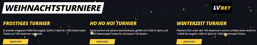 Weihnachtsaktion im LVbet Casino