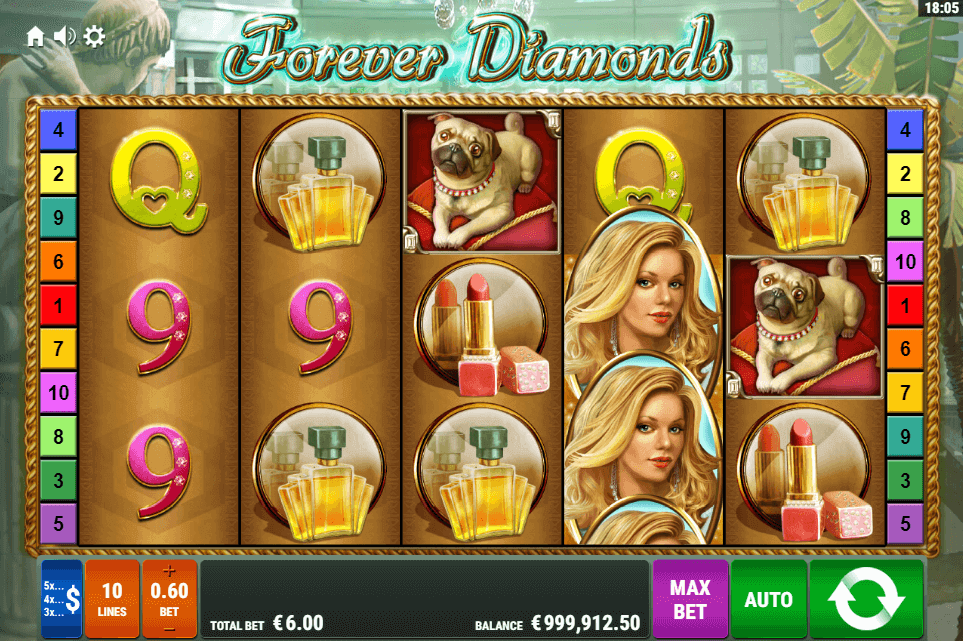 Forever Diamonds slot machine for free