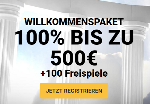 Olympusbet Casino mit Gamomat, Play'n GO und Novoline