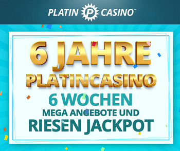 Platincasino Bonus 60000 euro