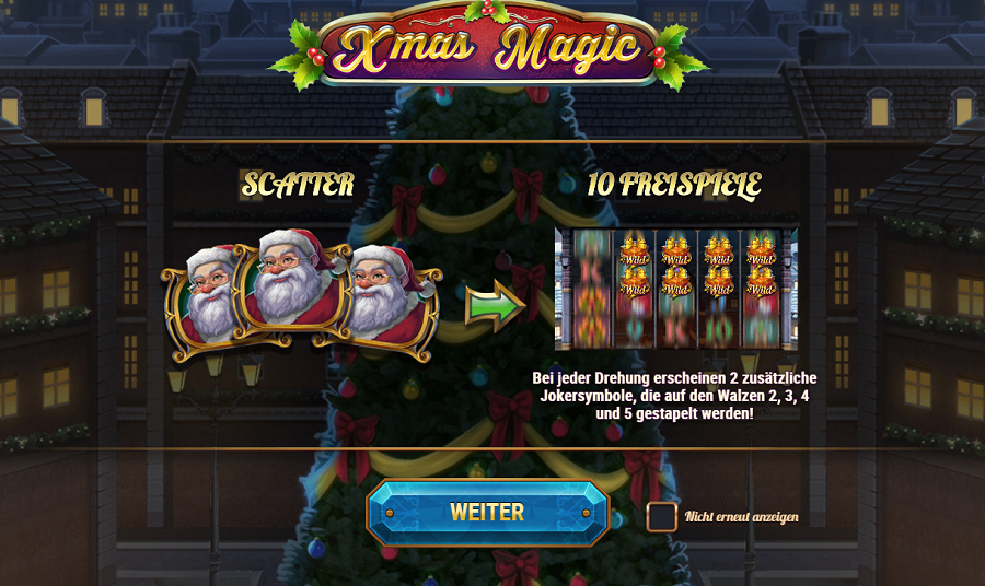 Xmas Magic PlaynGo kostenlos spielen