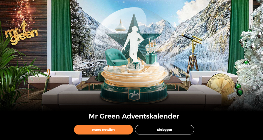 Mr Green Christmas Calendar