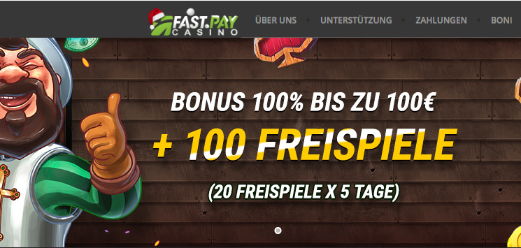 Fastpay Bonus and free Spins