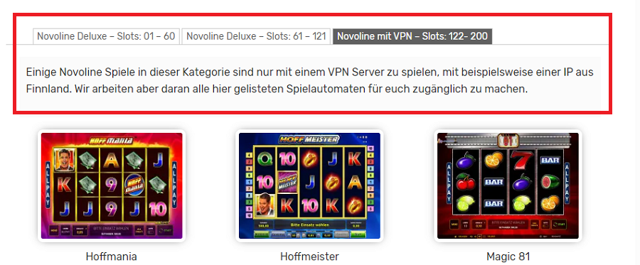 200 Novoline Gratis Spiele