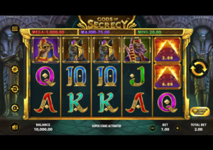 Gods of Secrecy Stakelogic Game for free