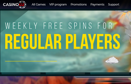 Casino4u free Spins every week