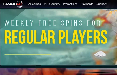 Casino4u free Spins every week