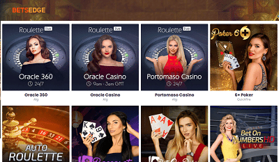 Betsedge Live Casino