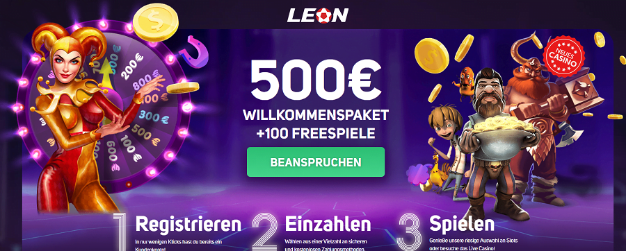 Leon.bet welcome bonus