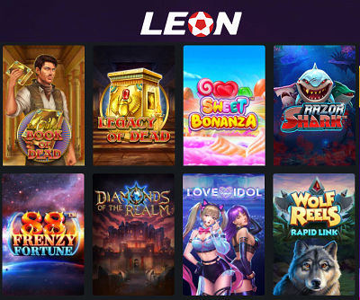 LeonBet slot machines