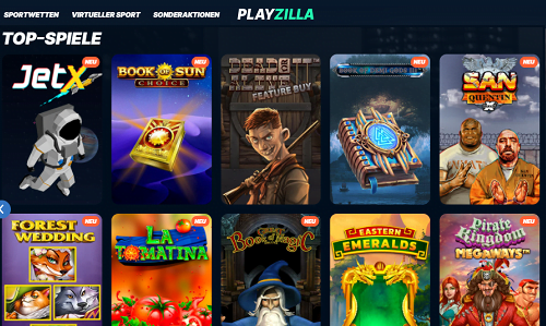 Playzilla slot machines