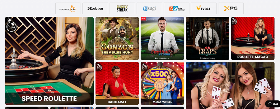 ZodiacBet live casino dealers