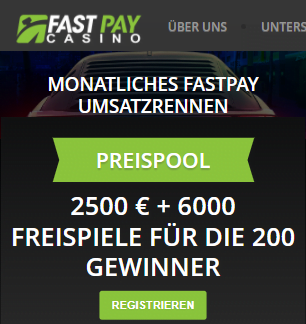 Fastpay monthly tournament