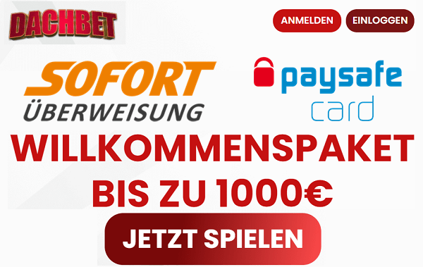 Dachbet Paysafekart Sofort Banking