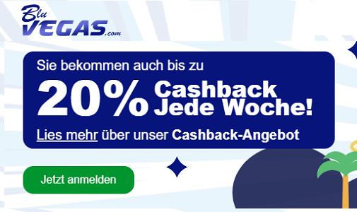 BluVegas Cashback