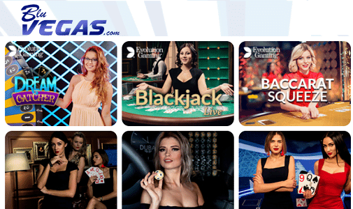 BluVegas Live Casino