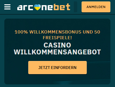 Arcanaebet 100 percent bonus