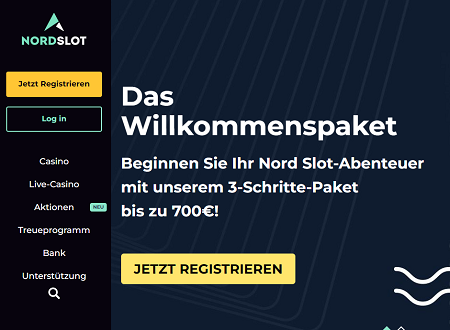 Nordslot Willkommen Bonus Österreich