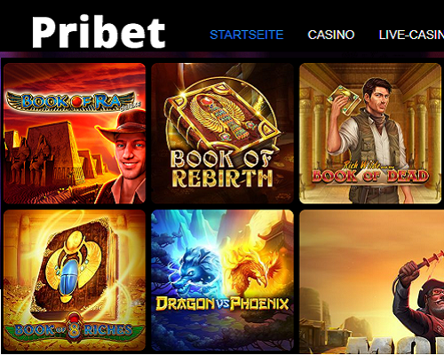 Pribet slot machines