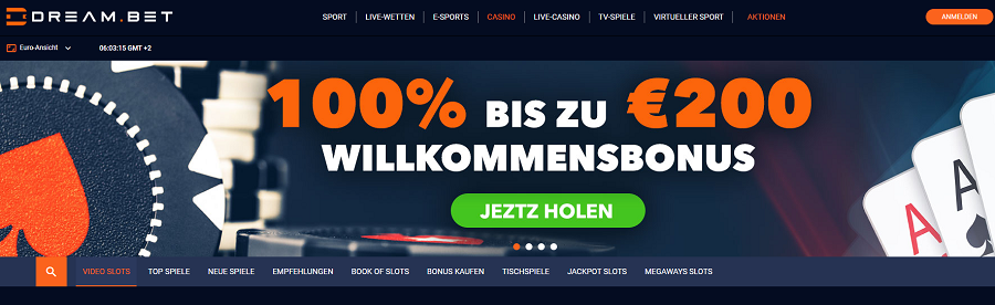 DreamBet Bonus