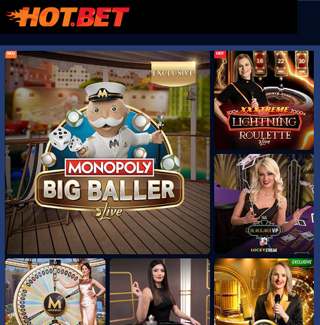 Hot.Bet Live Games