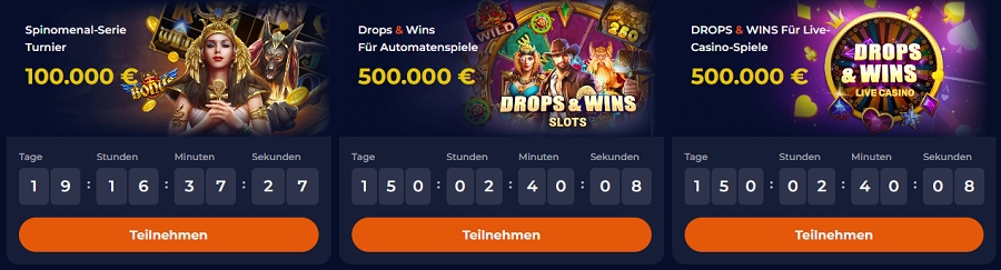 Nine Casino Tournaments