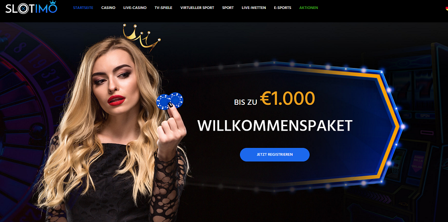 Slotimo casino without limits