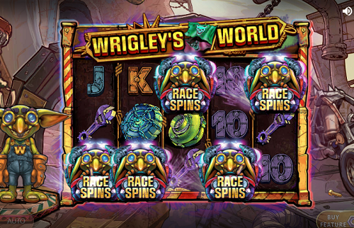 Wrigleys World Red Tiger free Spins