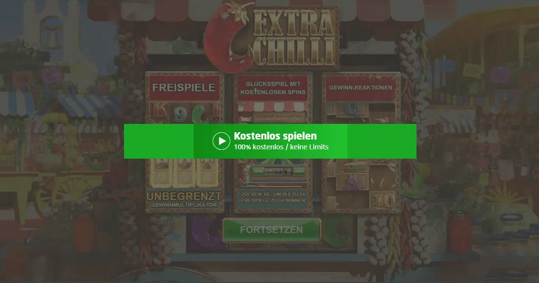 Extra Chilli Megaways kostenlos spielen