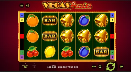 Vegas FRuits Gamomat