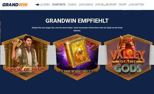 GrandWin slot machines