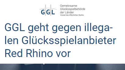 GGL gegen Red Rhino